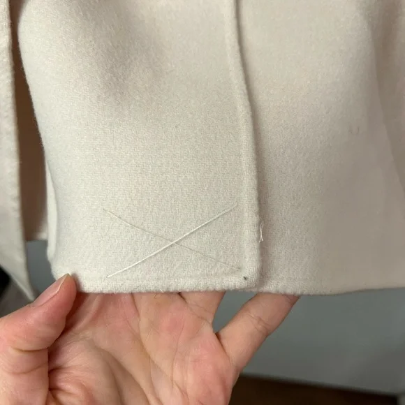 Weekend Max Mara Wool Cream Coat - Picture 8 of 14